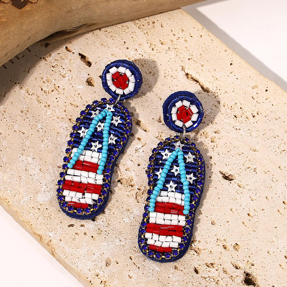 Handmade Bohemian Ocean Themed Earrings
