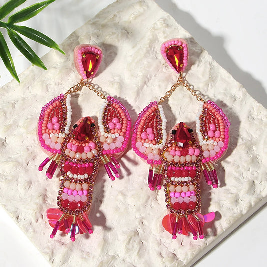 Handmade Bohemian Ocean Themed Earrings